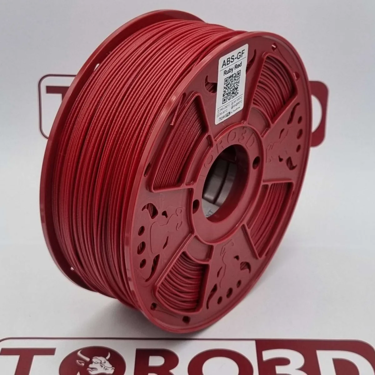 ABS-GF Red — 1 kg production spool