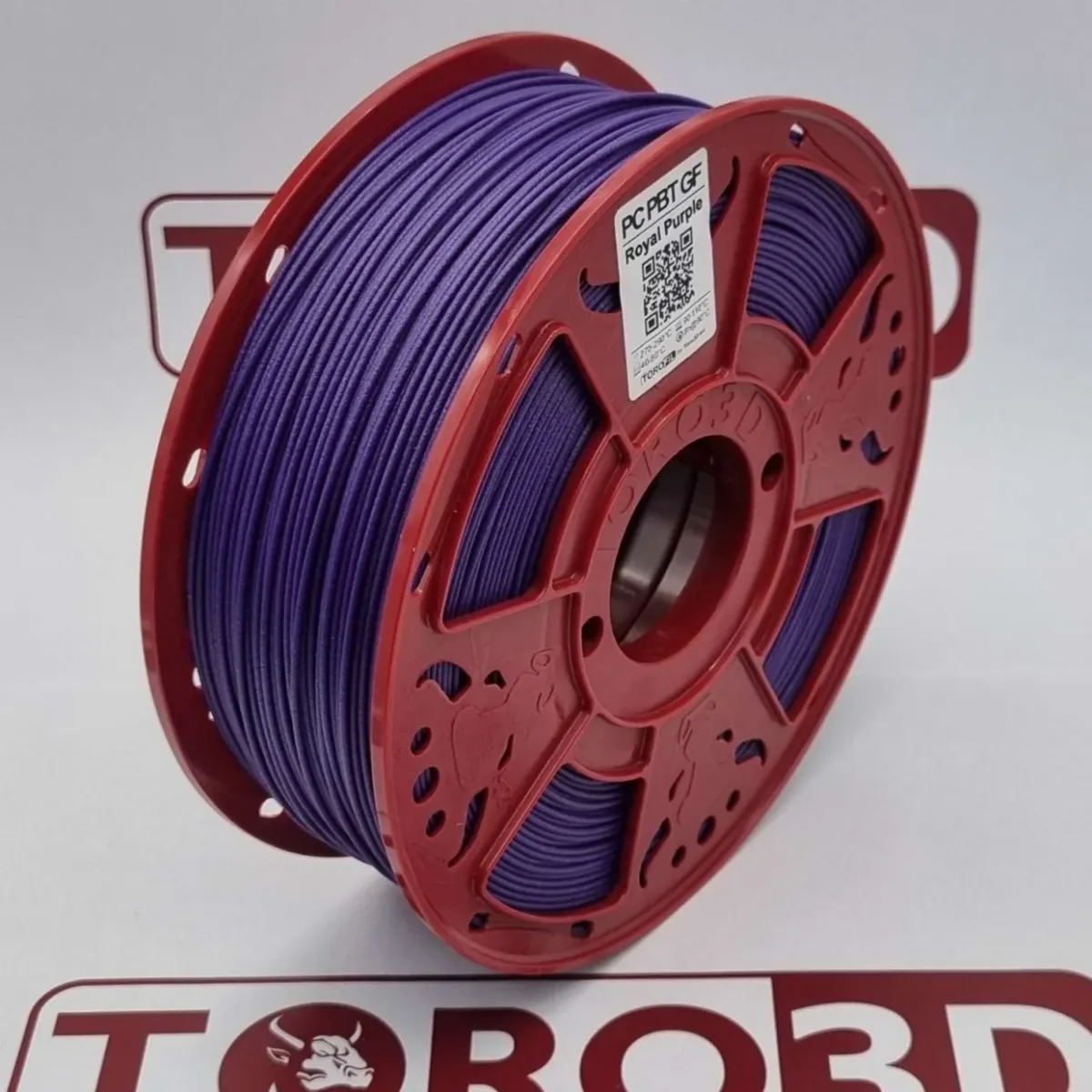 PC-PBT-GF Purple — 1 kg production spool